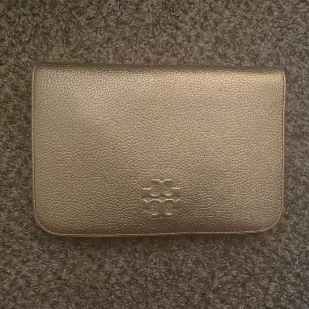 With tags, gold Tory Burch Purse